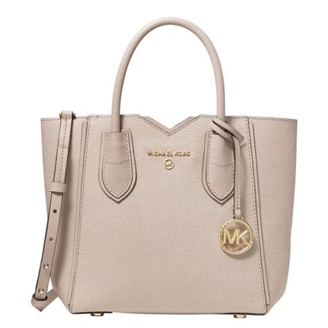 michael michael kors mae small messenger|Mae Small Pebbled Leather and Logo Messenger Bag .